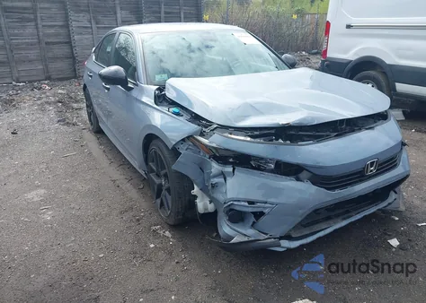 2023 Honda Civic Sport из США, поврежденный, VIN 2HGFE2F57PH507138